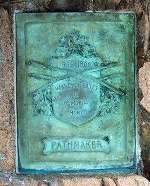 John D. Rockefeller Memorial Plaque (U.S. National Park Service)