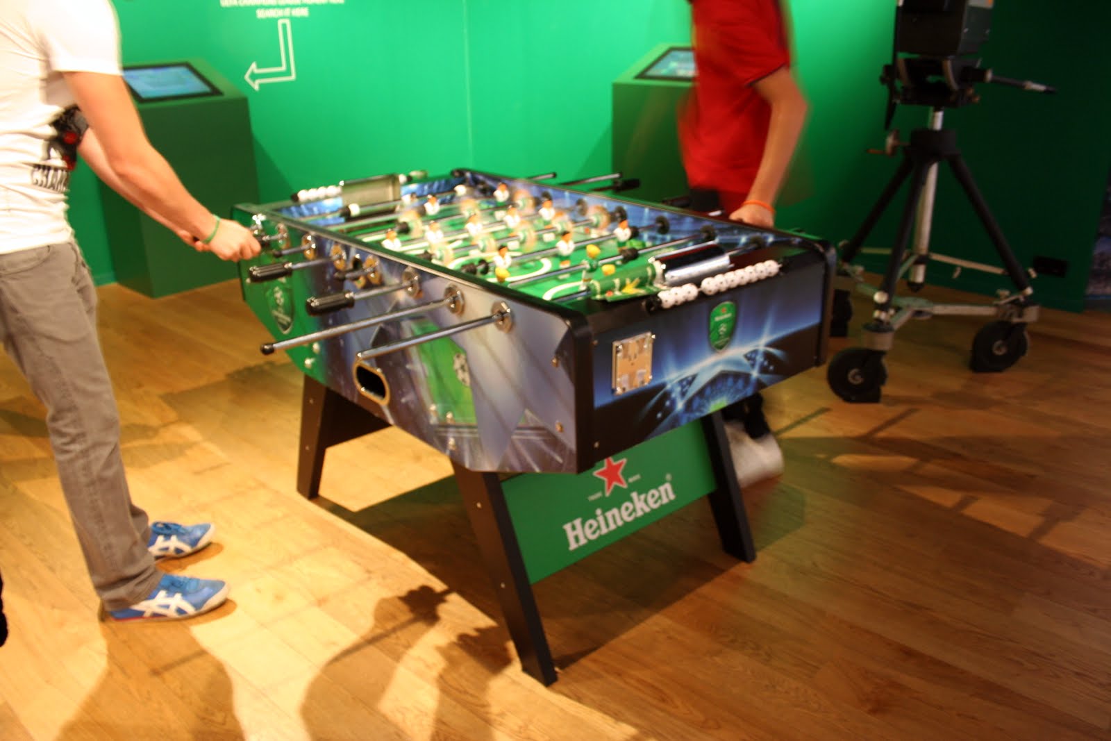 panda bytes Heineken Experience