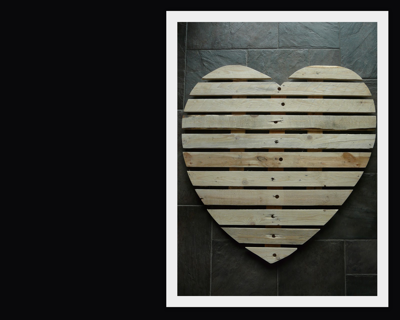Mamaesther: houten hart