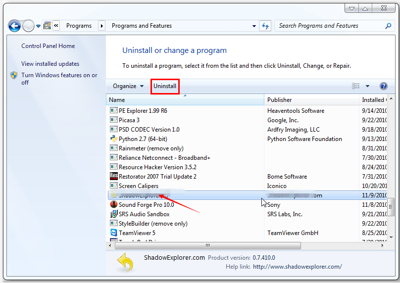 Top Spyware Programs Windows 7