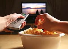 Watch TV + snacking can cause obesity