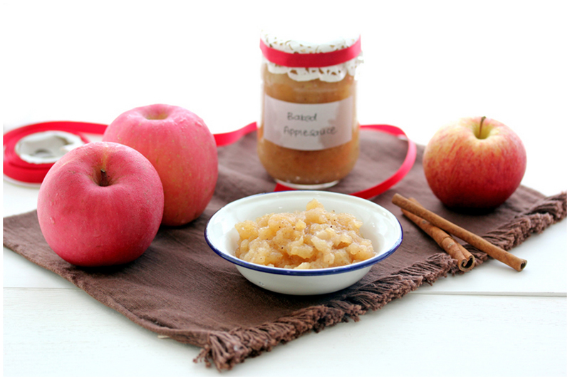 Foodagraphy. By Chelle. Baked applesauce and healthy muffins