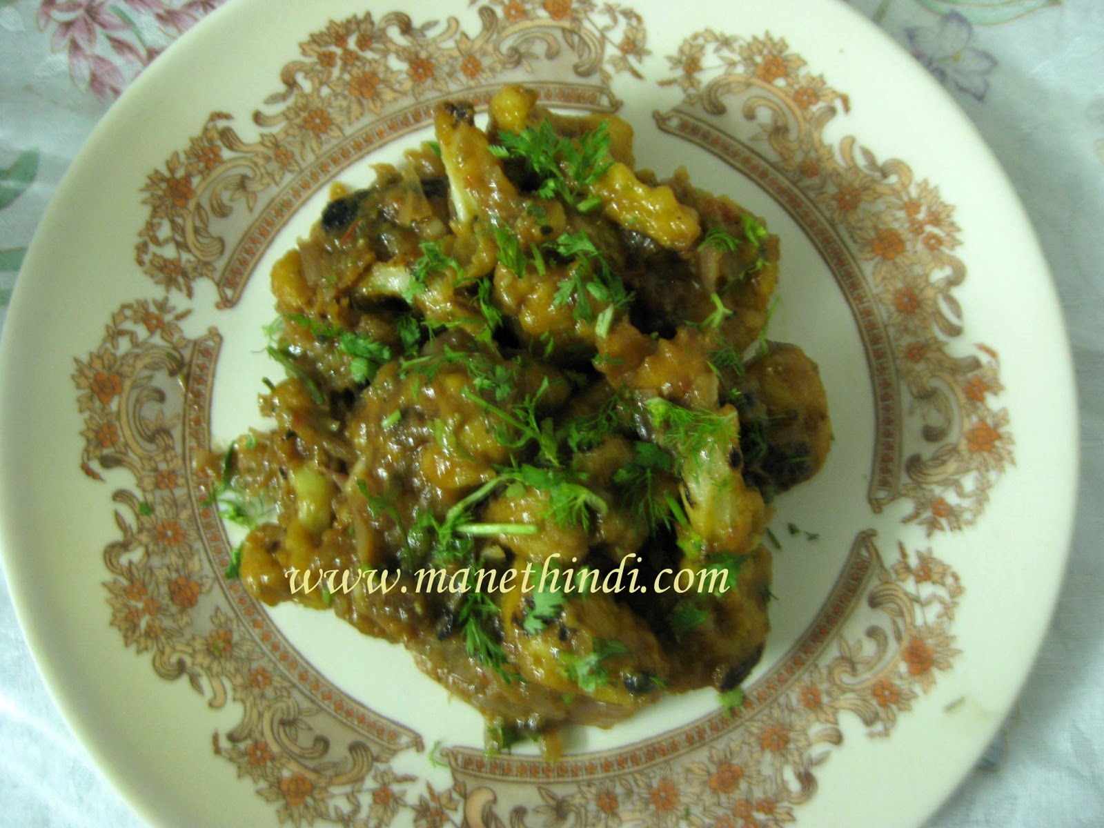 GOBI MANCHURIAN(CAULIFLOWER MANCHURIAN)