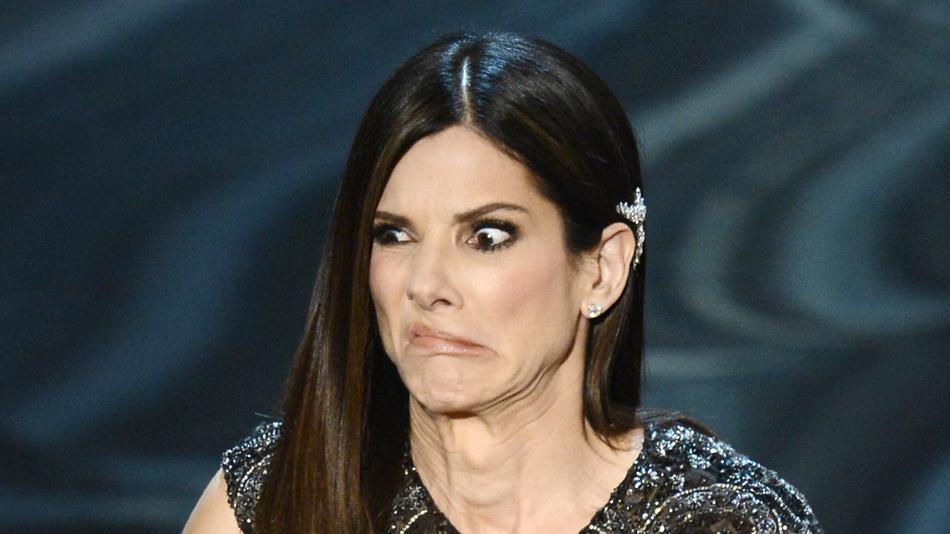 Sandra+Bullock+Feet+Archive ... of the night was when Sandra Bullock presented and made this face