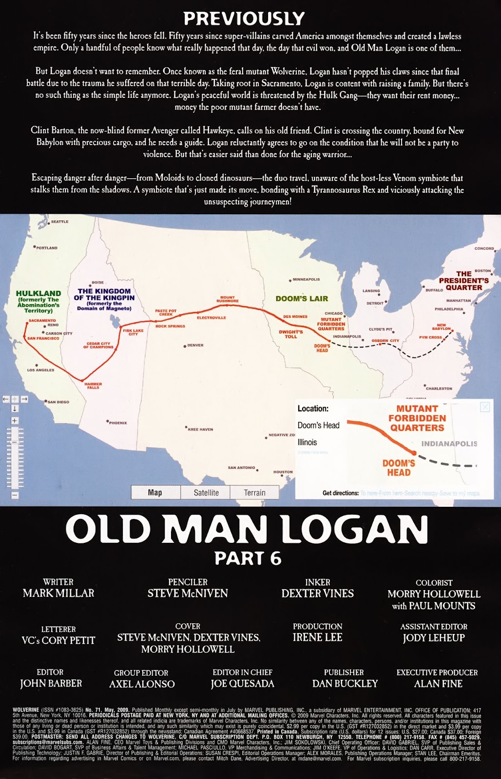 Read online Wolverine (2003) comic - Issue #71 - 2