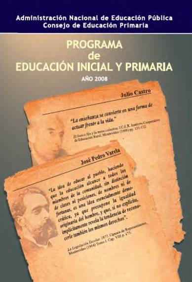 Programa de Educación Inicial y Primaria