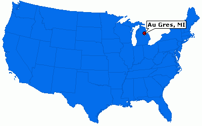 Karte von den USA