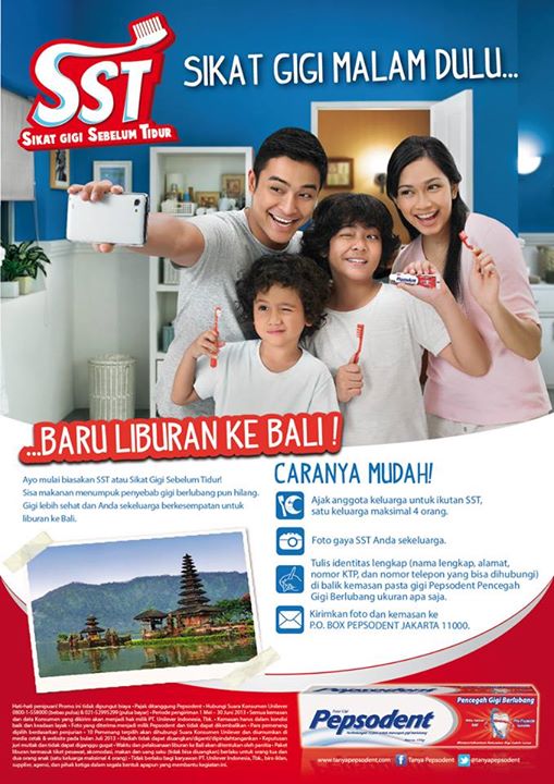 Lomba Foto SST Pepsodent Berhadiah ke Bali