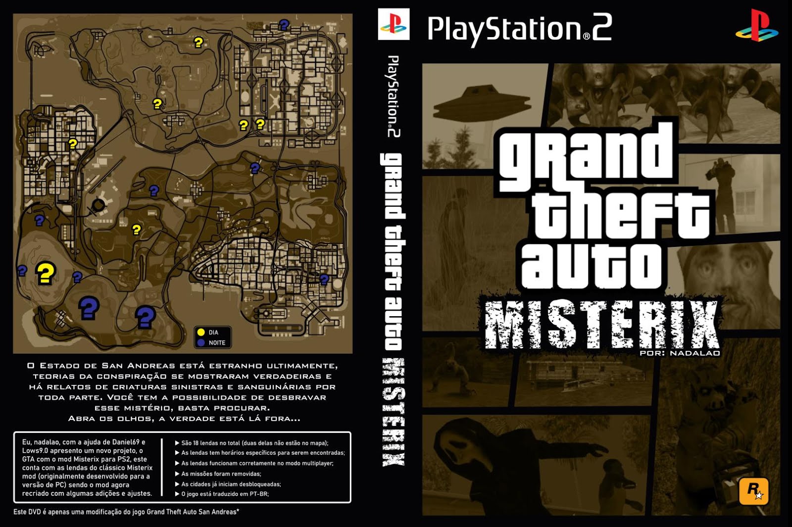 PS2] 75 códigos / truques de GTA San Andreas para o jogo ficar