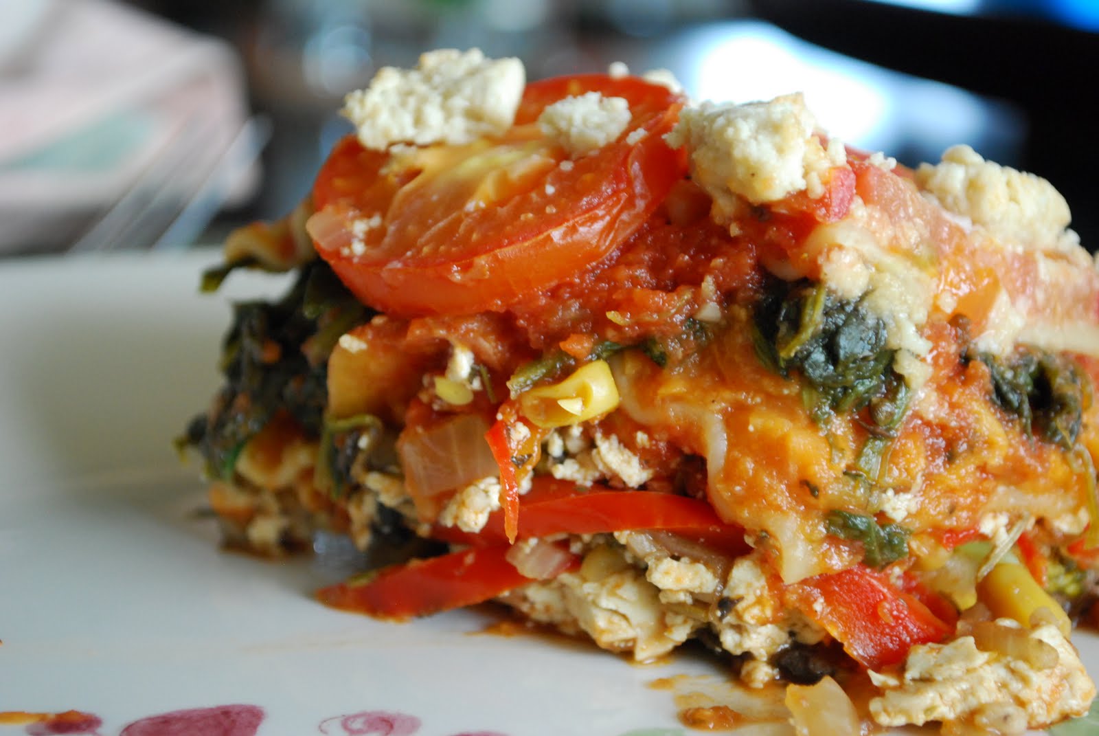 Hearty Helpings Rip's Raise the Roof Sweet Potato Vegetable Lasagna