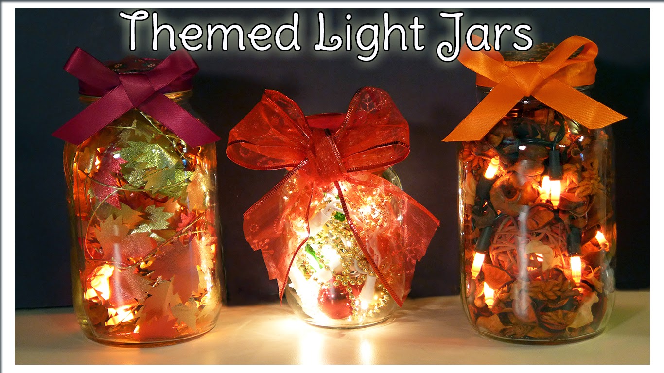 EasyMeWorld DIY Themed Light Jars