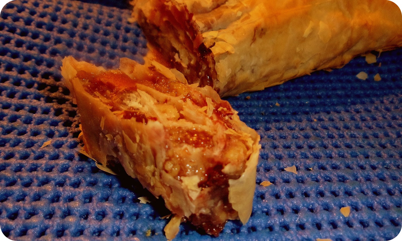 The Messy Eater The amazing GOOEYNESS of Coconut Jam Fruit Nut Roll