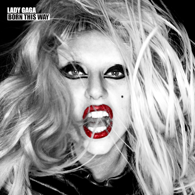 lady gaga born this way album cover. gaga manages to still pack