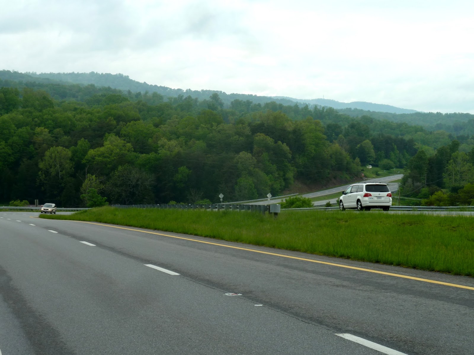 seniors walking across america POST 1115 MAY 12, 2013; LOW MOOR, VIRGINIA