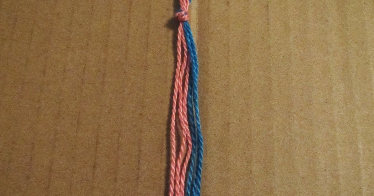 Friendship Bracelets Patterns and Knots The Double Chain Knot