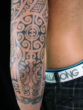 polynesian style tattoo