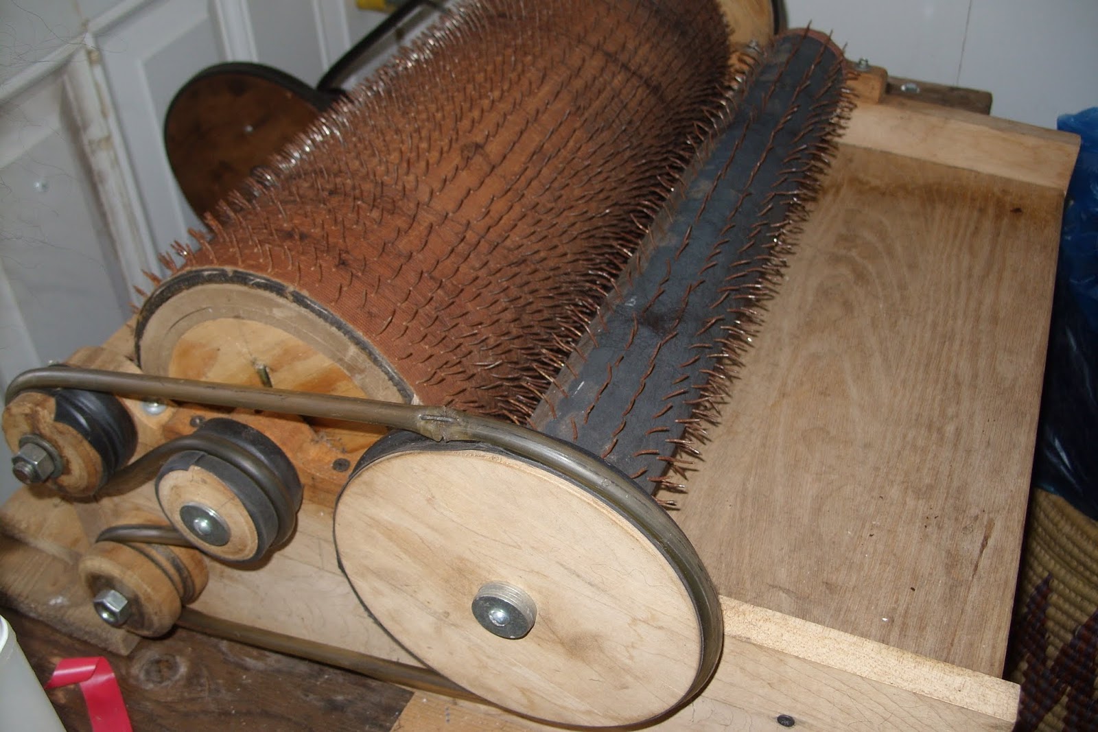 Forest House Farm DIY Drum Carder