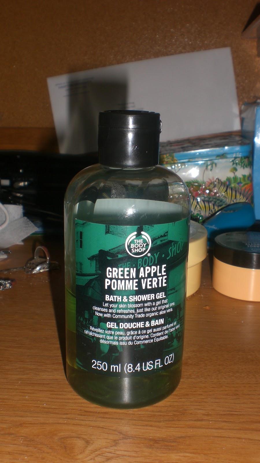 Cotton Candy Fro The Body Shop Green Apple Shower Gel