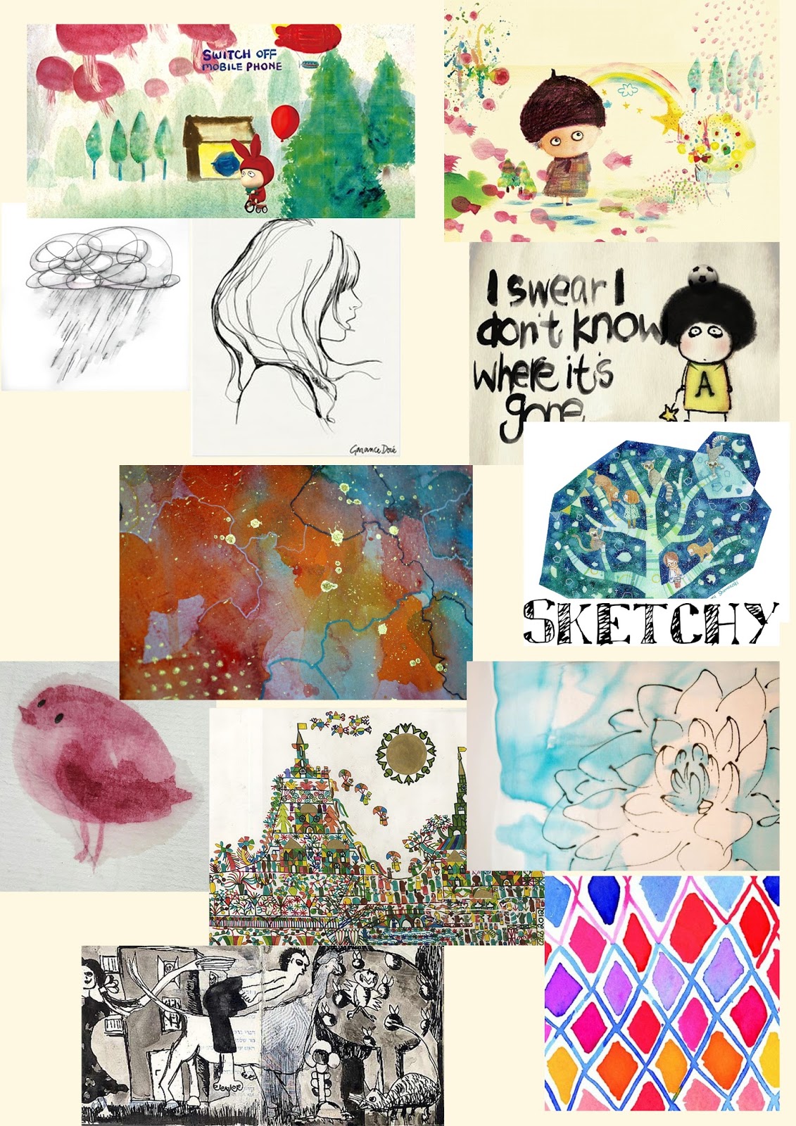 Studio Practice Applied Animation Mood board