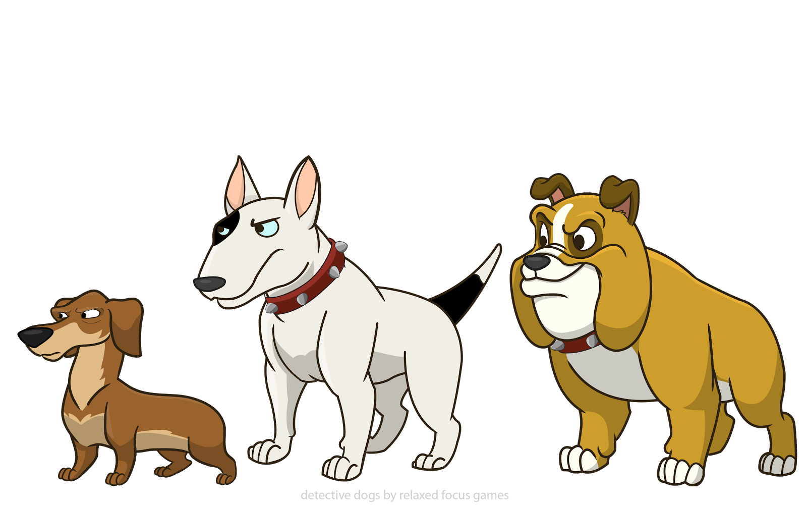 jay fabares Detective Dogs by relaxed focus games