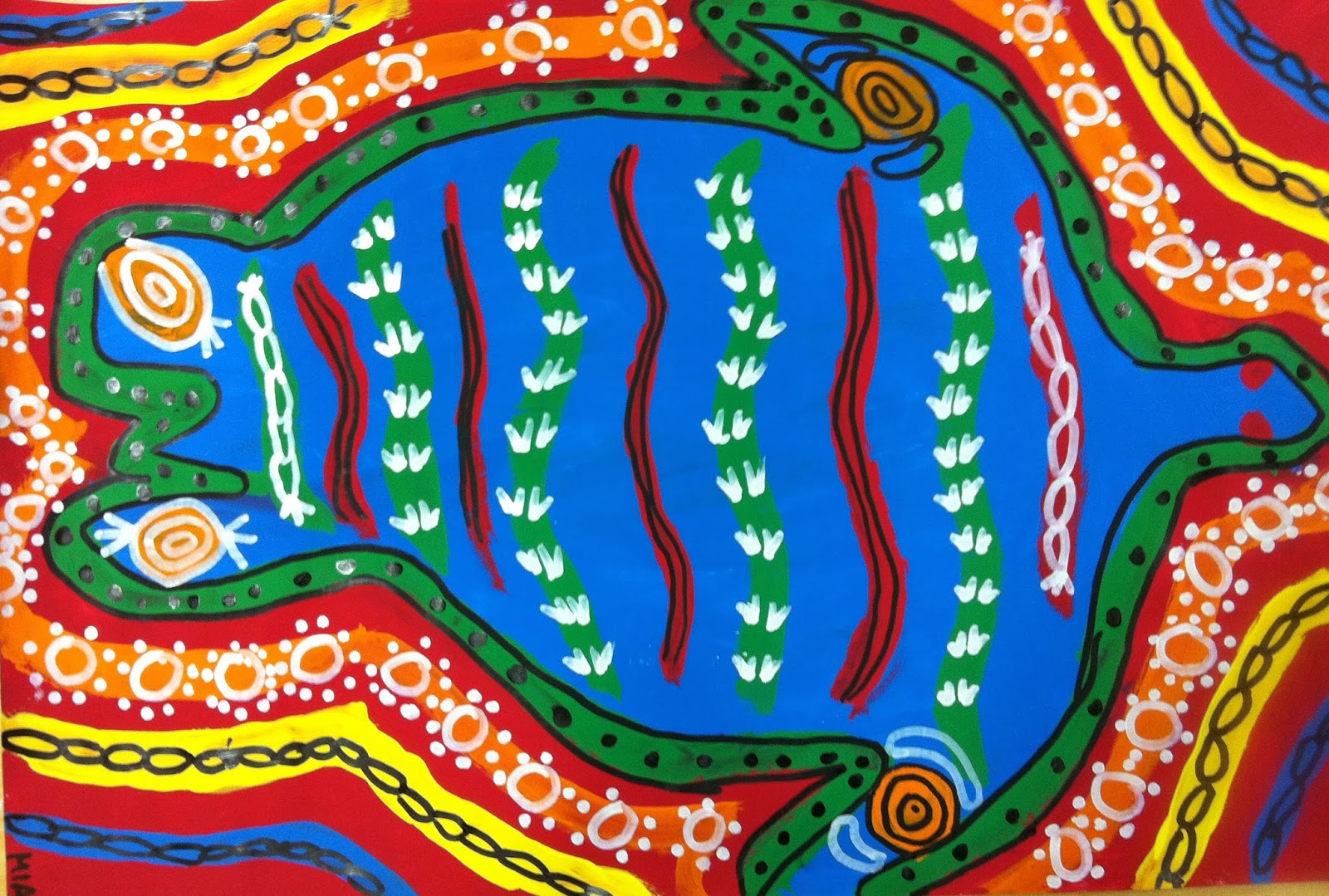 Princess Artypants Visual Arts in the PYP Australian Aboriginal Story