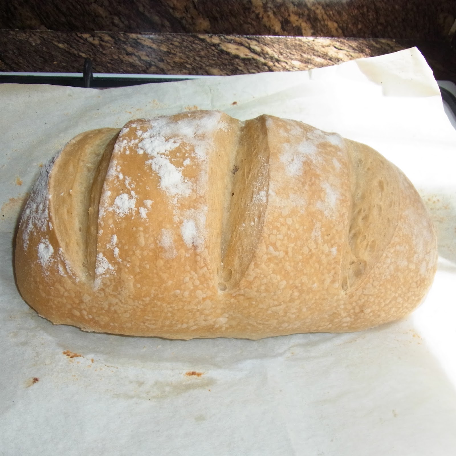 BreadMan Talking Basis Artisan Bread An English Bloomer