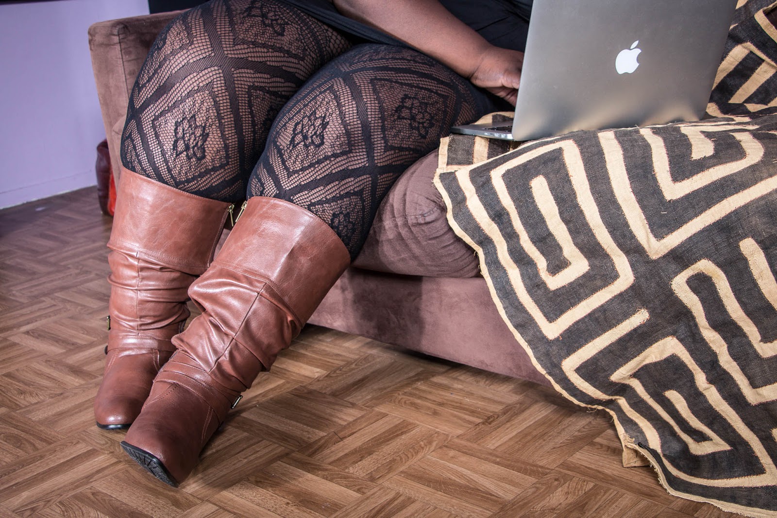 bottes cuir femme gros mollets