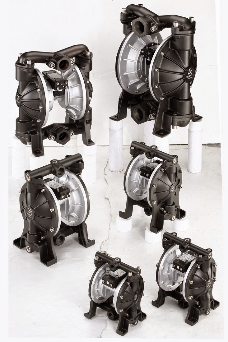 Bơm màng Đài loan, máy bơm màng khí nén Đài loan, phụ tùng bơm màng