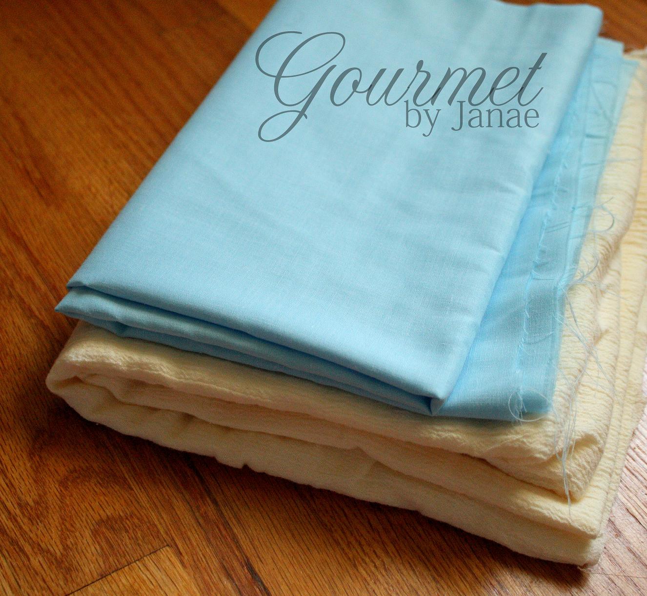 Gourmet by Janae Simple Personalized Cotton Baby Blanket