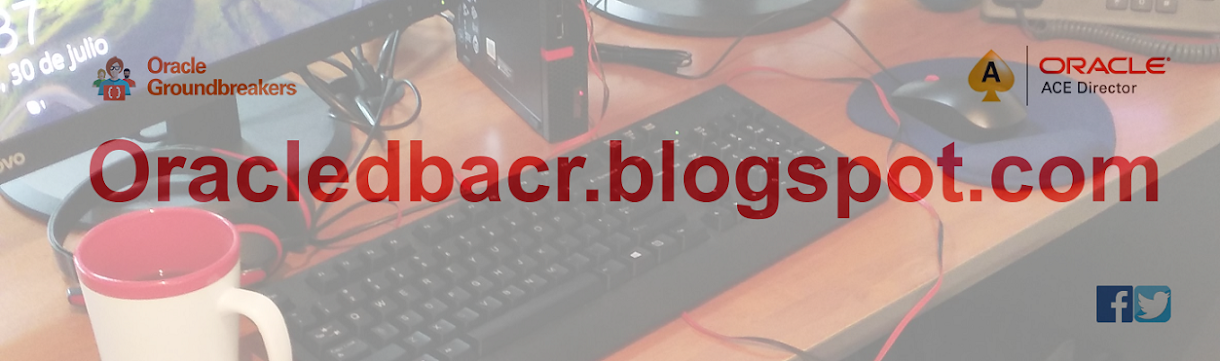 Oracledbacr, por simple pasión ...-Copyleft Miembro Comunidad Tecnológica de Oracle Latinoamérica