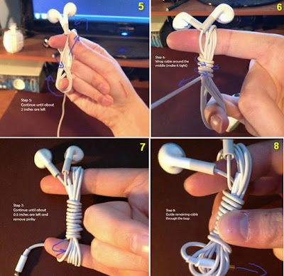 Tip Cara Menggulung Kabel Gadget