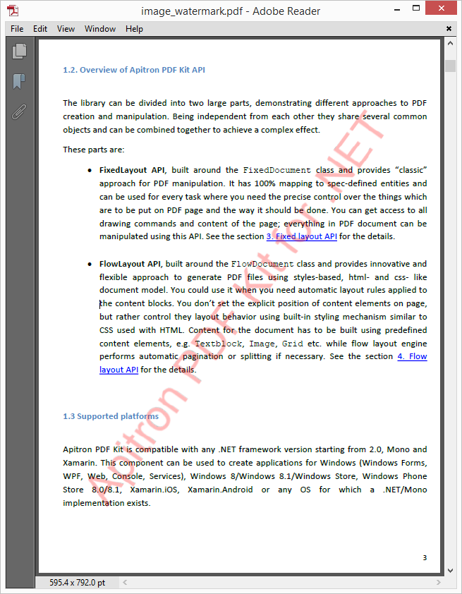 PDF tips & tricks How to add watermark to pdf document