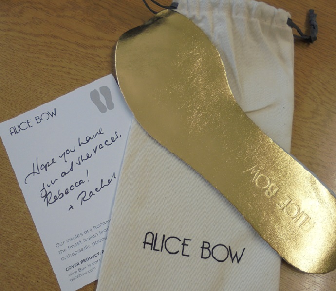 alice bow insoles. glorious Goodwood secret weapon. 