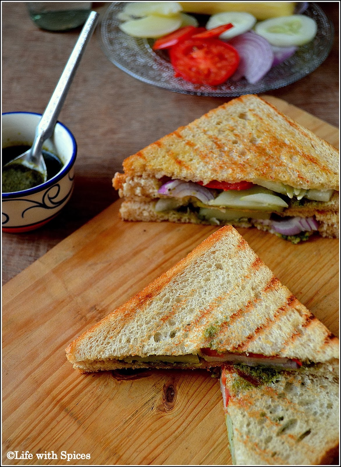 Life with spices CHUTNEY SANDWICH