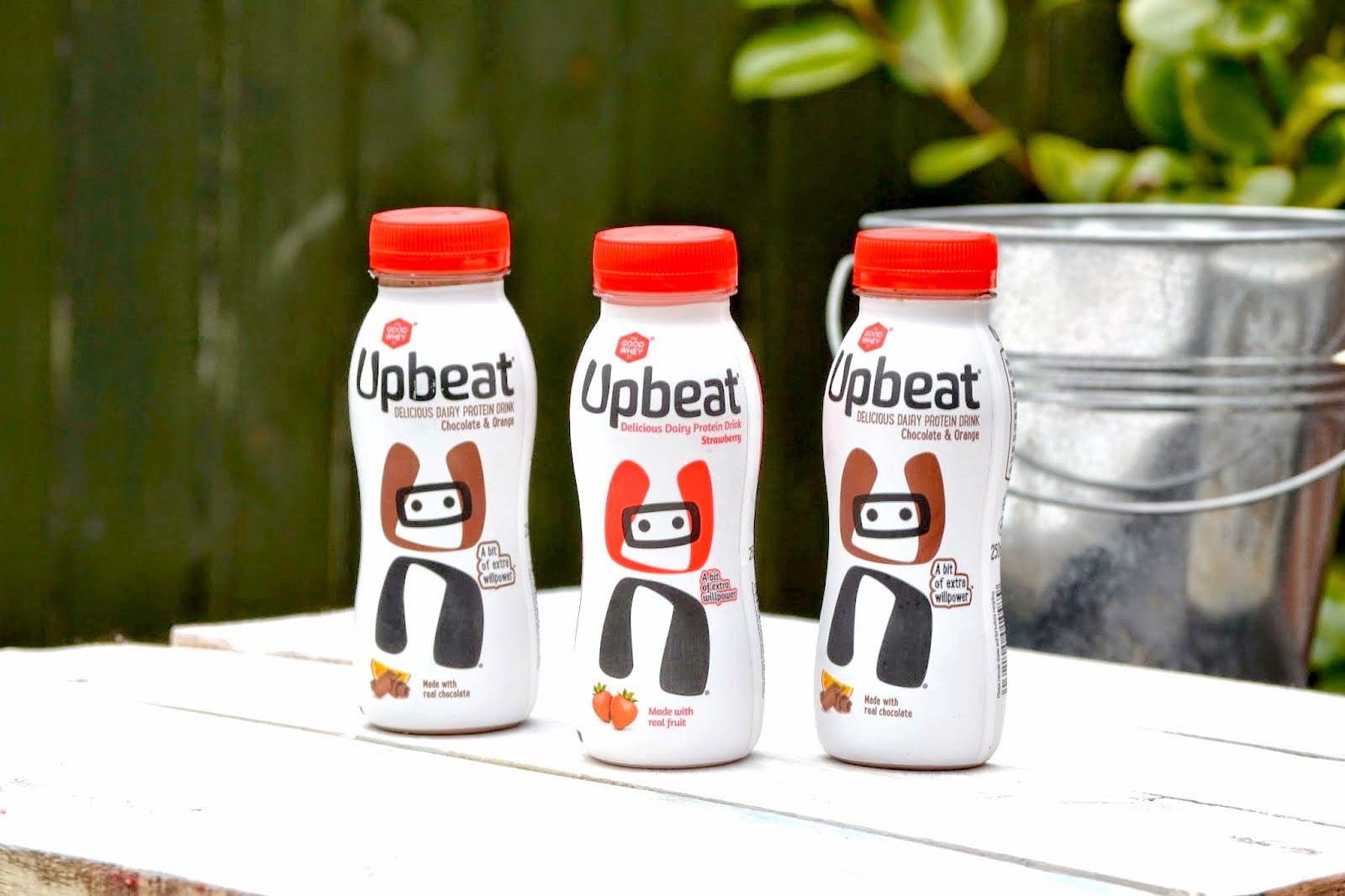 Ideal "on the go" snack Upbeat Protein Drinks* UK Lifestyle and