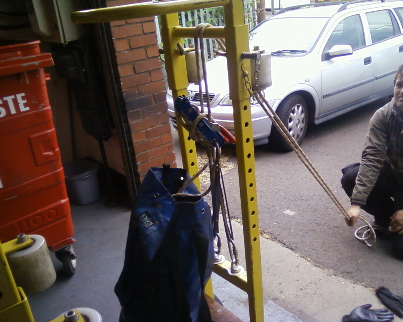 Rope Task Limited Rope access How to Rig anchor points on a