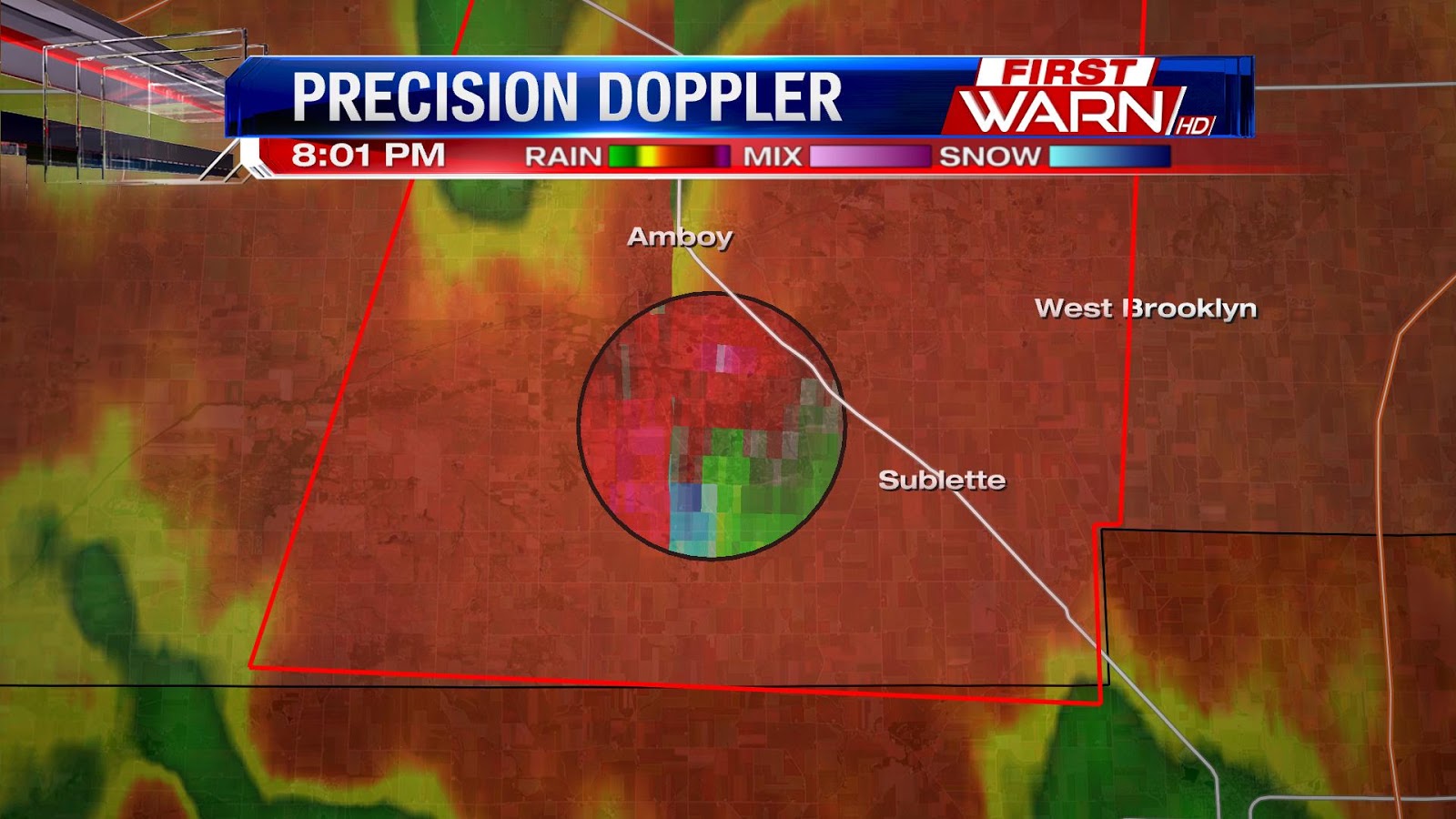 First Warn Weather Team Tornado Warning