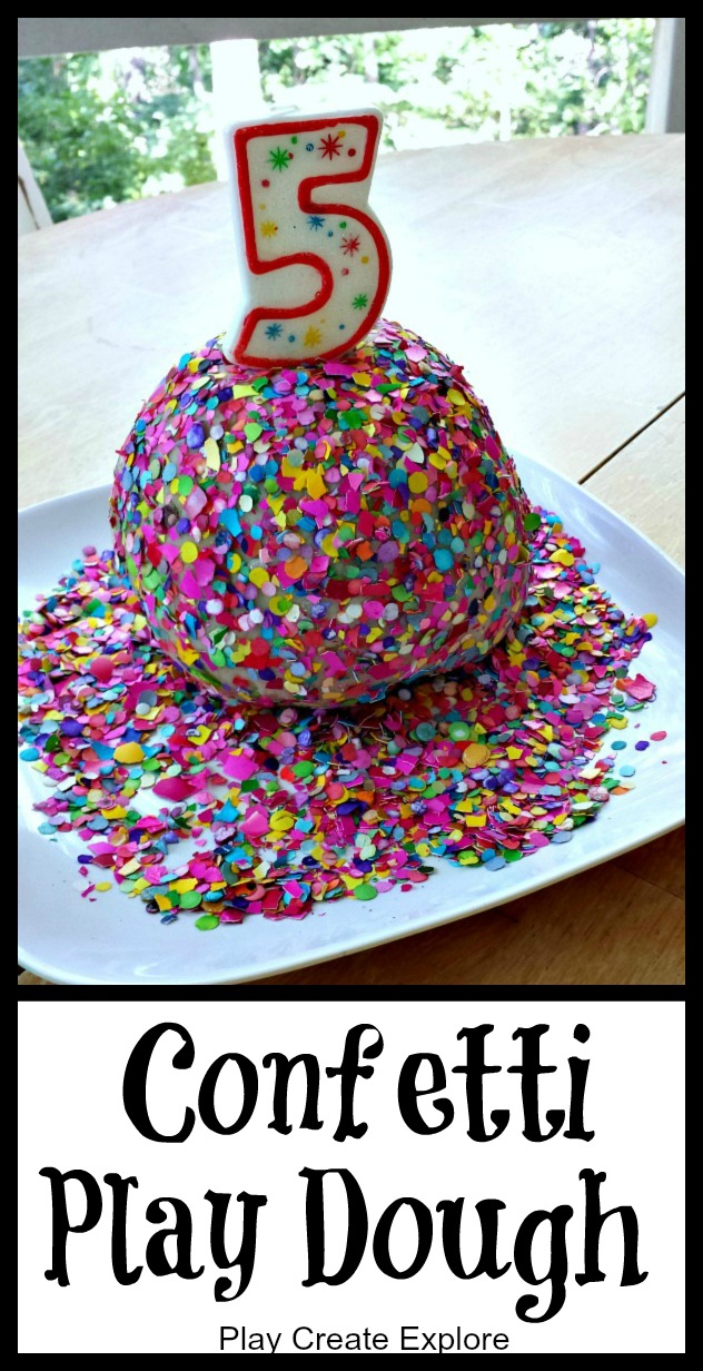 Play Create Explore Confetti Birthday Play Dough