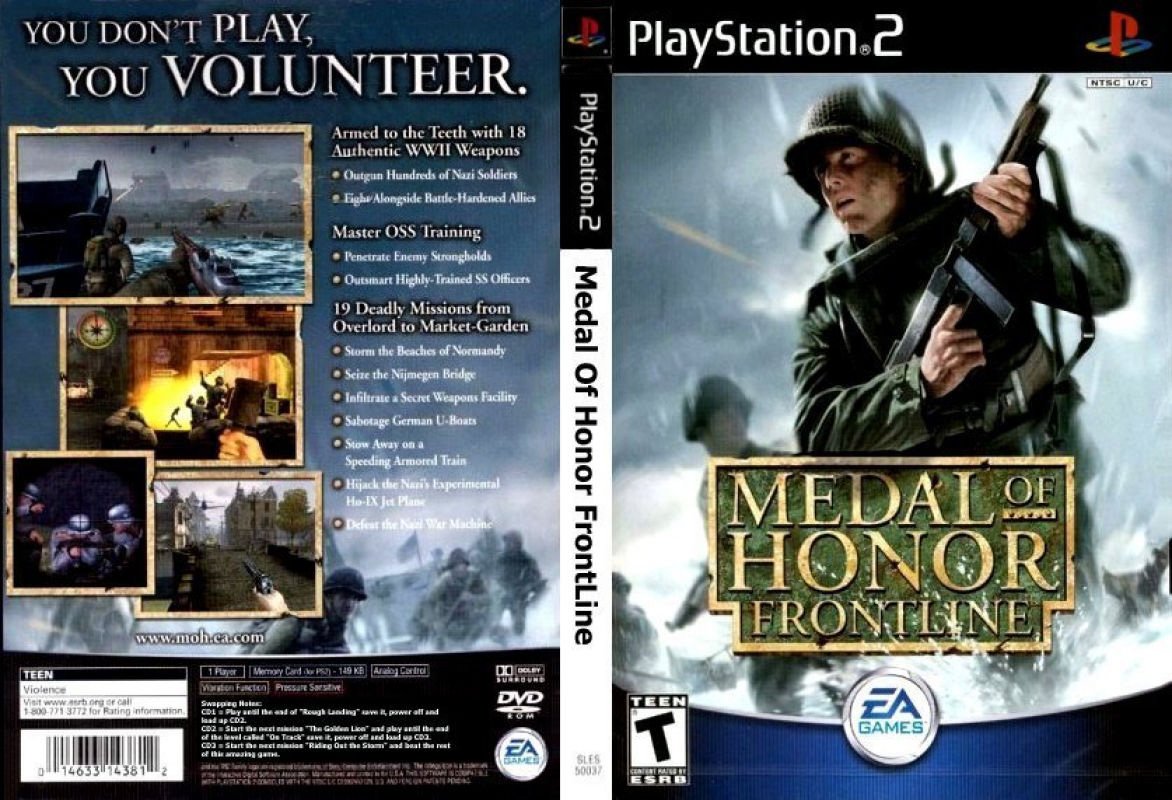 Gaming nostalgia: First game you bought on each system? Medal+Of+Honor+Frontline