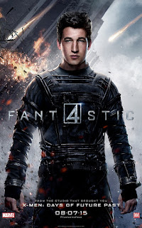 Fantastic Four Poster Miles Teller