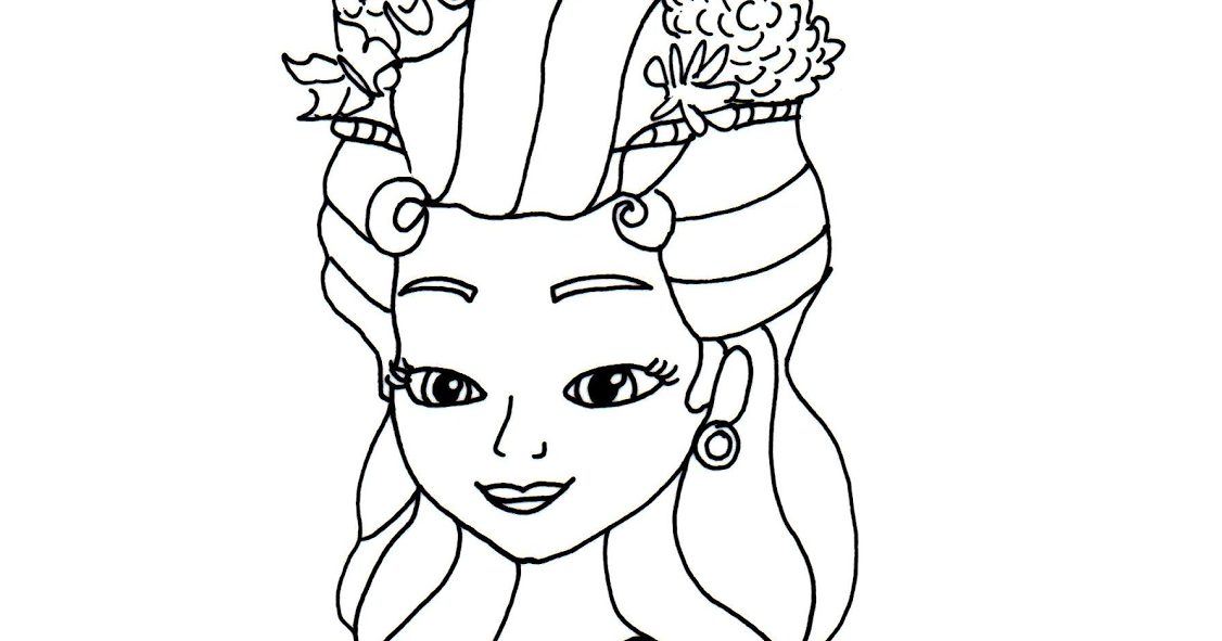 Princess Sofia the First Coloring Pages