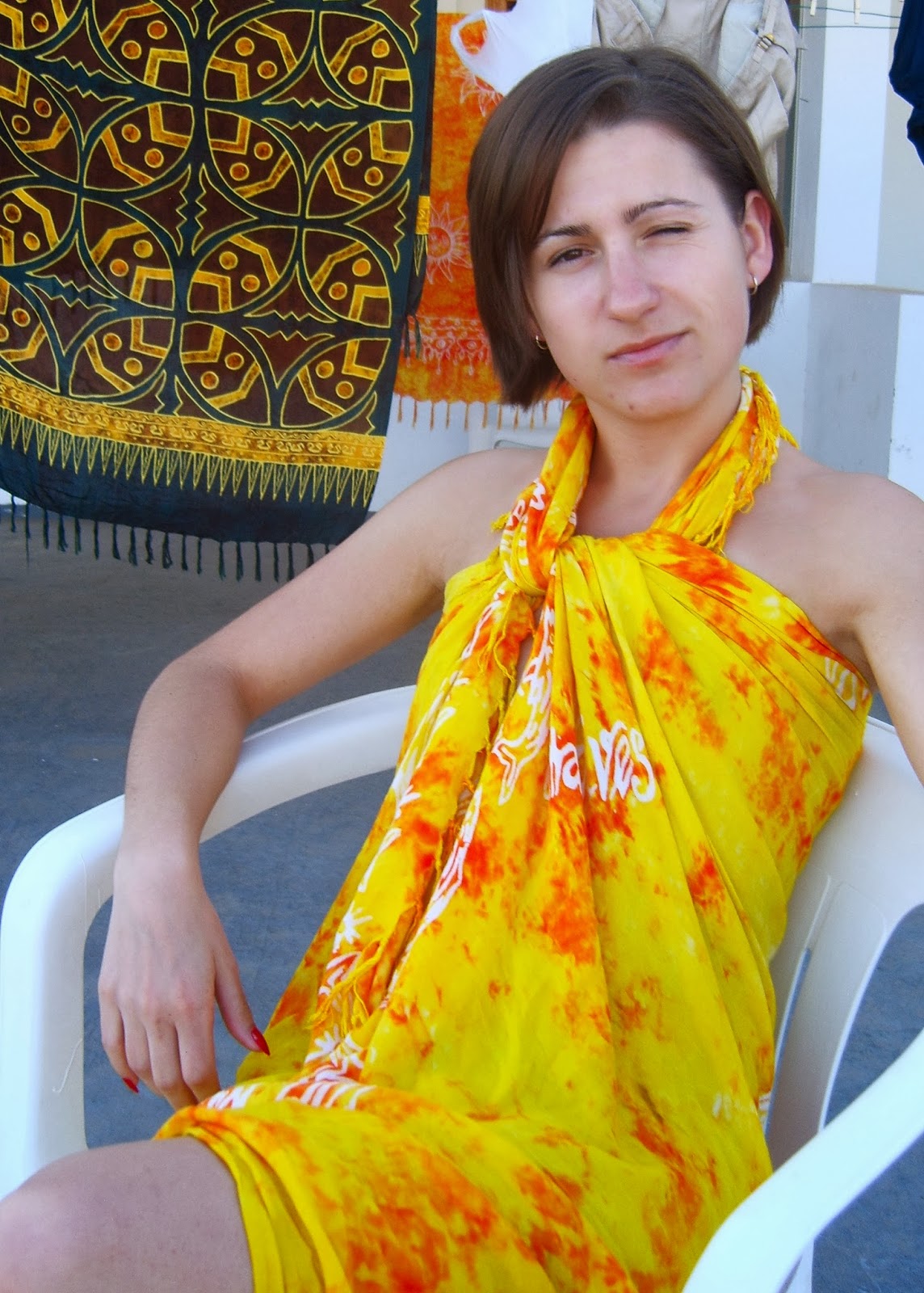 Everyday ideas "Always have a Beach scarf with you" part 1.