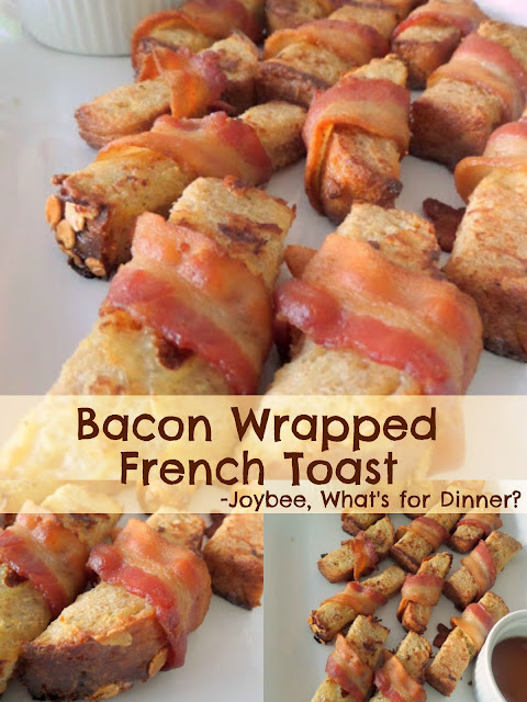 French Toast Bacon wrapped glizzy!! Did this last year and its