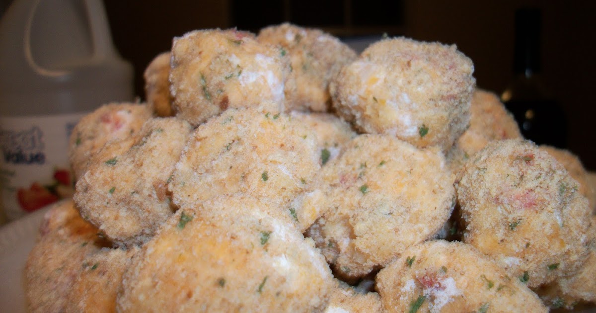 Rachel's Recipes Fried Cheese Balls