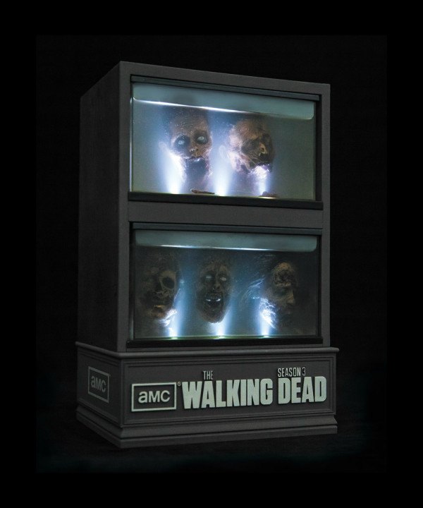 The Walking Dead DVD Edición Limitada: la pecera del Gobernador, los ...