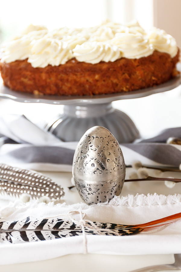 Amalie loves Denmark - Dänischer Karottenkuchen / Gulerodskage Amalie loves Denmark - Dänischer Karottenkuchen / Gulerodskage