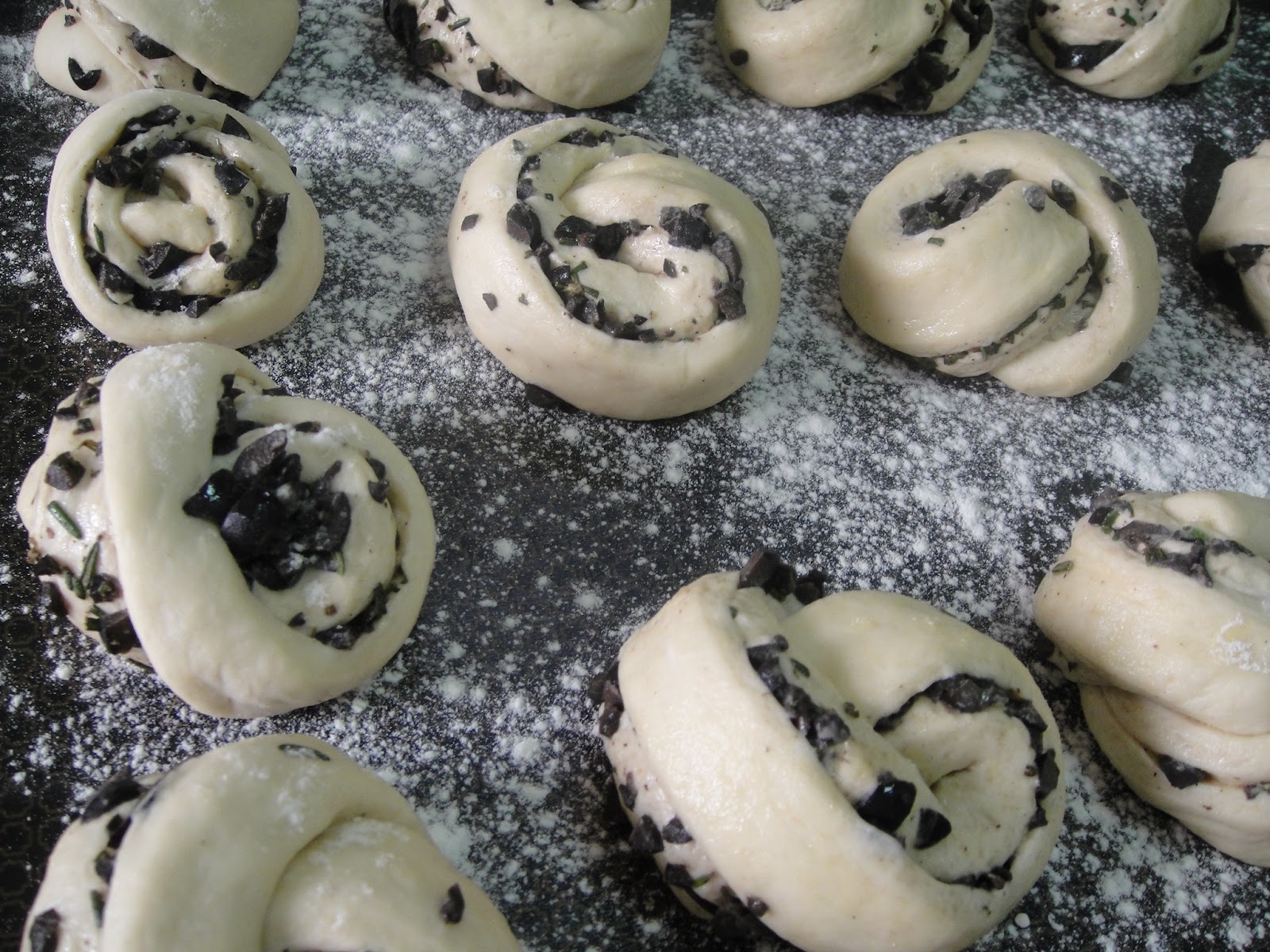 Maryam's Culinary Wonders 32. Rosemary Olive Knots
