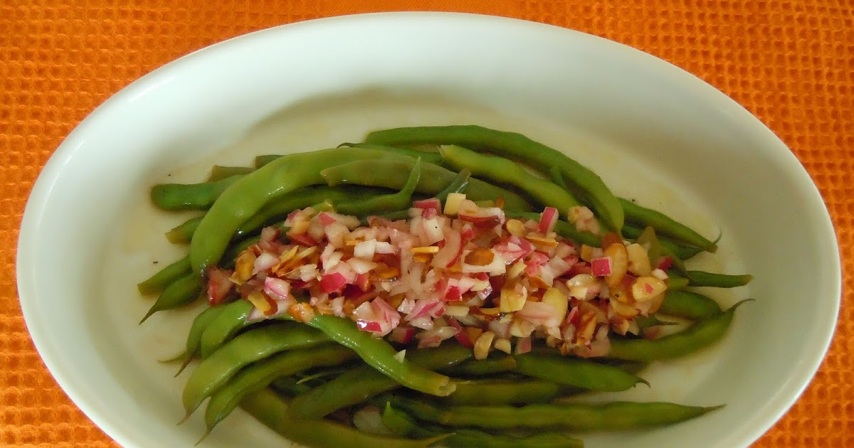 Fresh From Nancy's Garden End of Summer Green Beans...a la Zinc Cafe