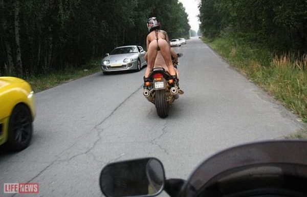 Naked Motorcycle Riding 50