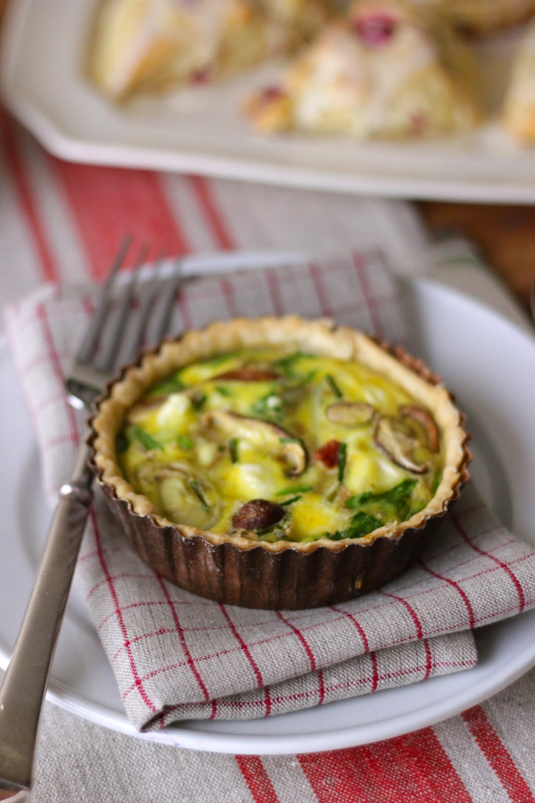 Jenny Steffens Hobick Individual Quiche Tarts Make Ahead Easy